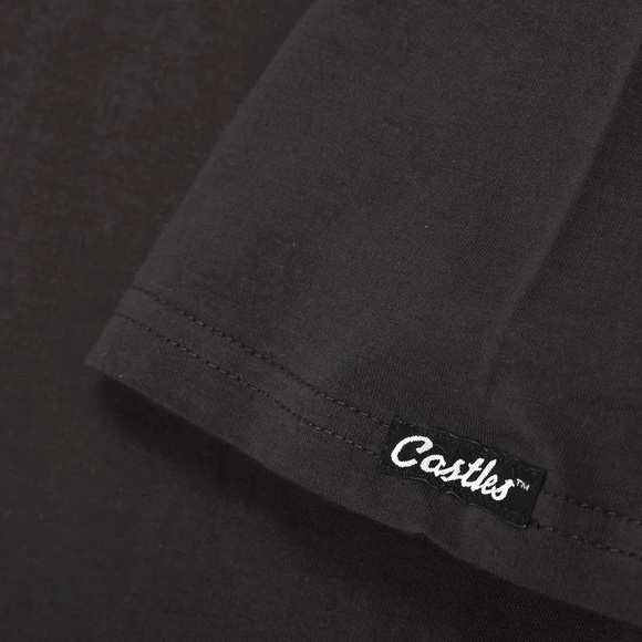 NWOT Crooks & Castles Essential Tee in Black - Picture 3 of 9